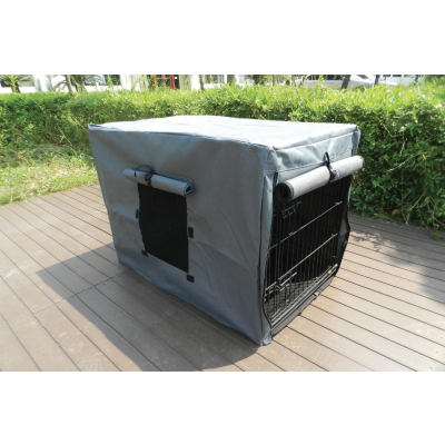 Housse en plastique pour cage pliante - T48 - gris x 1