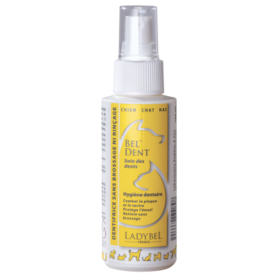 Dentifrice BEL' DENT pour chien et chat - Ladybel