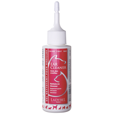 Soin des oreilles Ear Cleaner pour chien et chat - Ladybel