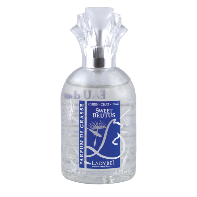 Spray parfum pour chien et chat - Sweet - Ladybel - Brutus - mélange subtil boisé et fruité