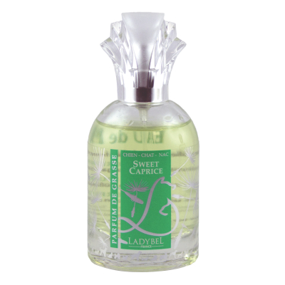 Spray parfum pour chien et chat - Sweet - Ladybel - Caprice - note tenace fleur blanche