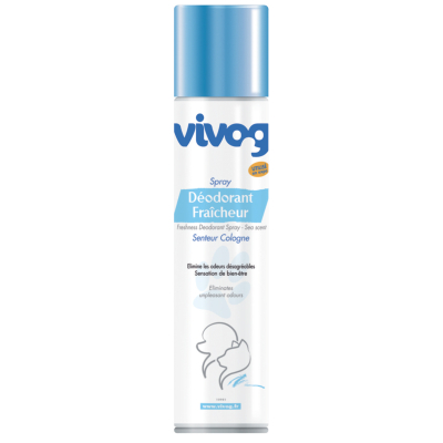 Spray déodorant fraîcheur Cologne - Vivog - 300ml x 1