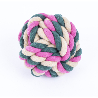 Balle en corde - Classique - 10cm - multicolore x 4