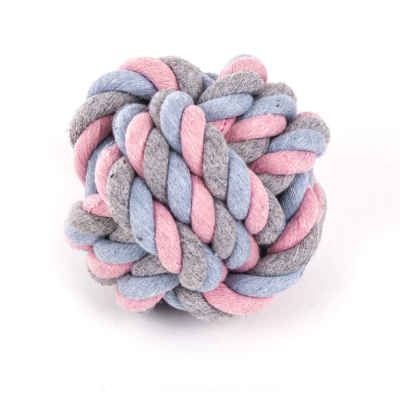 Balle en corde - Classique - 10cm - multicolore x 4