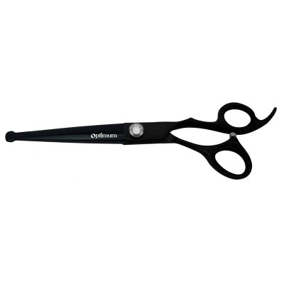 Ciseaux de toilettage lentilles XP800 - Spécial zone sensible - Optimum Black Titanium - 16 cm