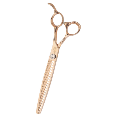 Ciseaux de toilettage chunker XP907 - 21 cm - Optimum Rose Pearl