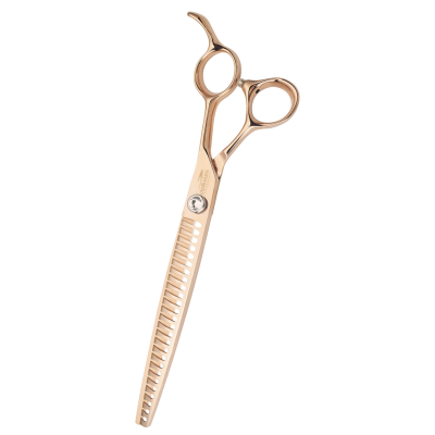 Ciseaux de toilettage chunker XP908 - 21,7 cm - Optimum Rose Pearl