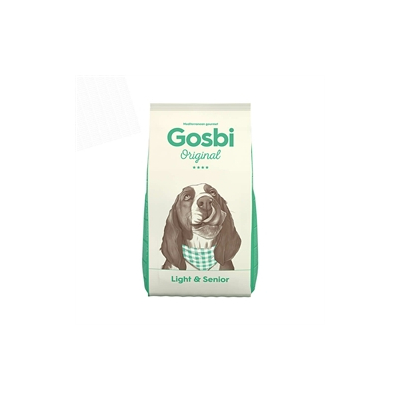 Gosbi Original Dog Light & Senior Kibble - 12kg x 1
