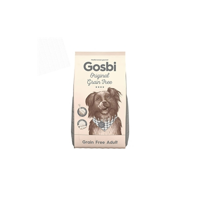 Croquette Gosbi Original Dog Grain Free Adult - 12kg x 1