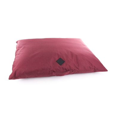 Coussin rectangle - Croisette - T90 - rouge 1
