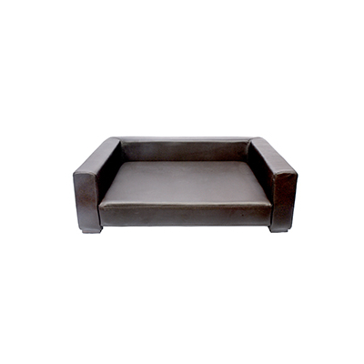 Fauteuil en cuir fantaisie pour chien - Loft - L.79 x l.57 x h.27 cm