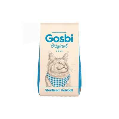 Croquette Gosbi Original Cat Sterilized Hairball - 1kg x 1