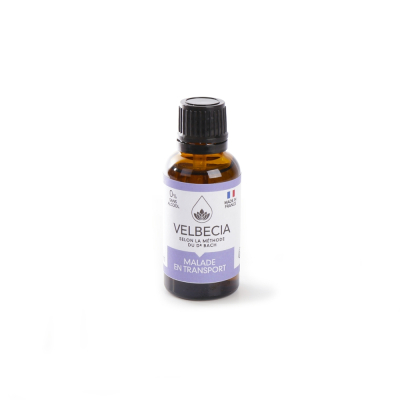 Fleurs de Bach Velbecia Animal Malade en transport - 30ml