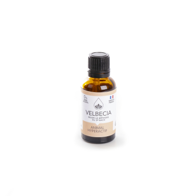 Fleurs de Bach Velbecia Animal Hyperactif - 30ml
