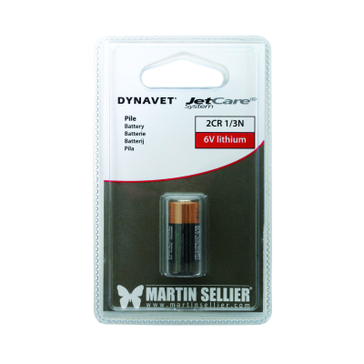 Piles pour JetCare System - Effitek - Aboistop Spray - Aboistop Electro - Pile 2CR 1/3N 6 V lithium pour Aboistop Compact, Master Plus Pro, Zone Protector, Mini JetCare, Jetcare Education Pro, JetCare Free Zone, Aboistop Spray Medium, Dogcontrol Spray