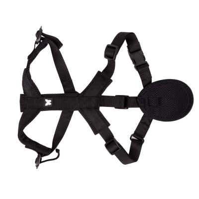Harnais canicross en nylon - Canicross basic - L - 15<25kg - noir 1