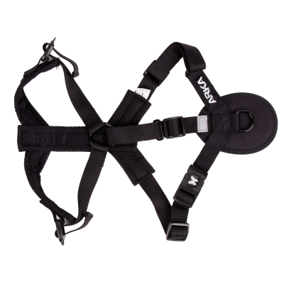 Harnais canicross en nylon - Canicross basic - L - 15<25kg - noir 1