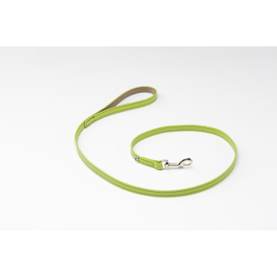 Leather leash - City - XS - green x 1