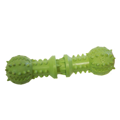 Haltere en caoutchouc - Rubb'n'Treats - L - 18cm - multicolore 1