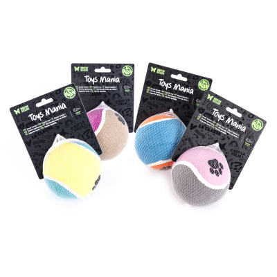 Jouet pour chien - balles de tennis - balle - A l'unité diam 10cm