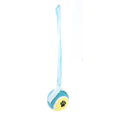 Balle de tennis avec sangle - 6.5cm - multicolore x 4