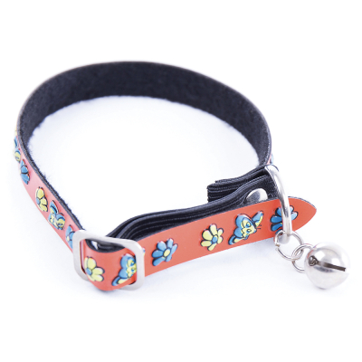 Collier sécurité pour chat - rouge - 1
