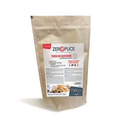 Terre de Diatomée Zéro puces - Recharge (500 g)