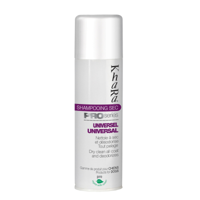 Shampooing sec pour chien  - Spray Universel - Khara 300ml