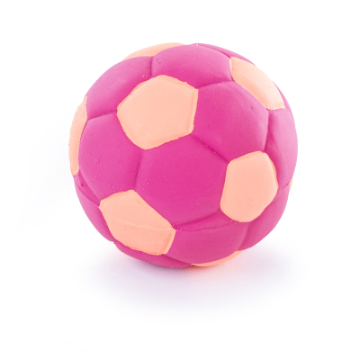 Latex football - pink/orange