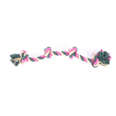 Dog Toy - Pack of 4 Four-Knot Ropes