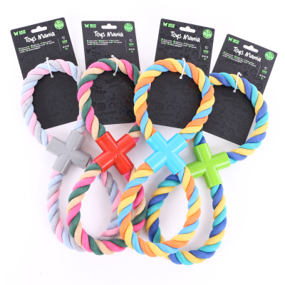 Dog toy - Pack of 4 Super 8 ropes