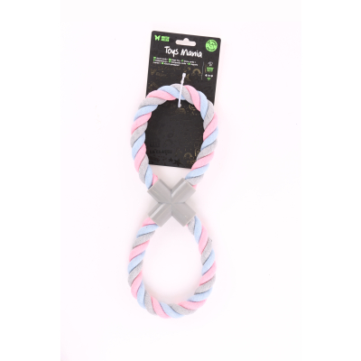 Dog toy - Pack of 4 Super 8 ropes