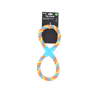 Dog toy - Pack of 4 Super 8 ropes