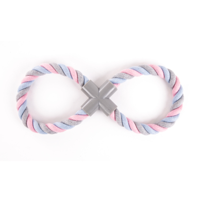 Dog toy - Pack of 4 Super 8 ropes