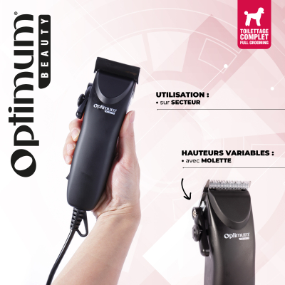 Tondeuse de toilettage pour chien - Semi Pro - Optimum BEAUTY
