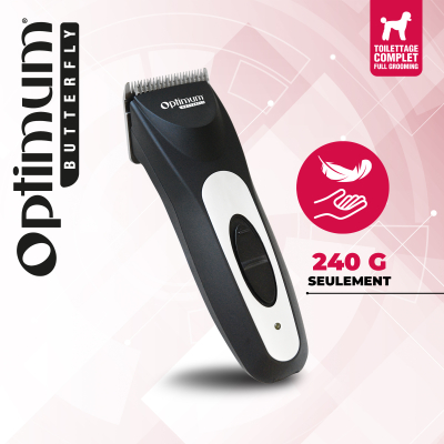 Tondeuse de coupe pour chien - Semi Pro - Optimum BUTTERFLY