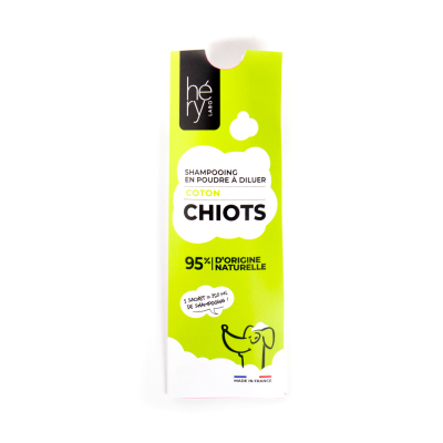 Shampooing Poudre Chiot Coton - Héry Poudre