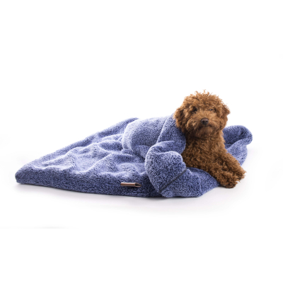 Sac de couchage en polaire - Doudouzen - T75 - bleu x 1
