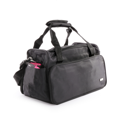 Sac de rangement multifonction Vivog noir avec multiples compartiments et bandoulière