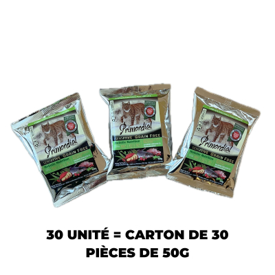 Primordial Sample Kit for Cat - 50g x 30
