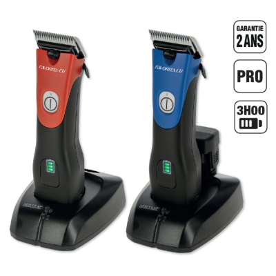 Favorita CLi Clipper with 2 batteries - Aesculap - Red 1