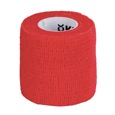 Self-adhesive bandage - Kerbl - 5cm - Red x 1