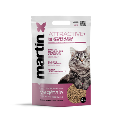 Clumping litter - Attractive+ - 4.3L x 4