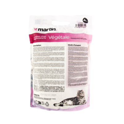 Litière cacahuète agglomérante Attractive+ - 4,3L (x4)