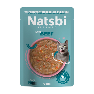 Natsbi chat Boeuf 80G - X16