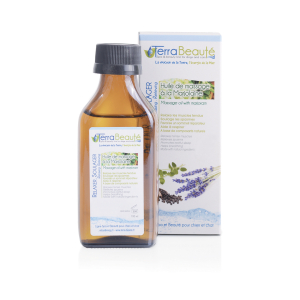Huile de massage à la marjolaine - Terra Beauté - 100ml 1