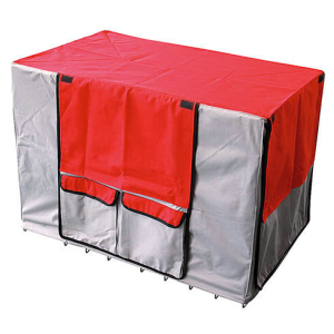 Waterproof cover for metal cage - 109cm - red 1