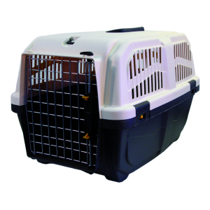 Cage de transport en plastique - Skudo Iata - T60 - gris 1