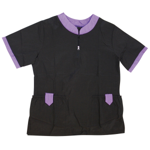 Tenue de toilettage - Vivog - S - Noir/Violet - 1