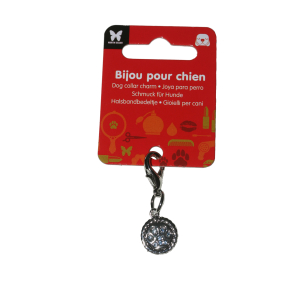 Pendentif de collier - patte - bleu 1